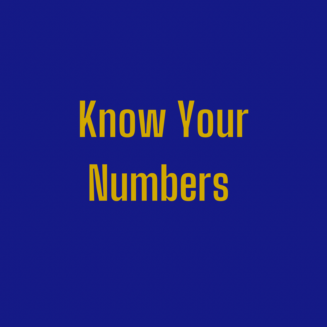 Know Your Number Planner